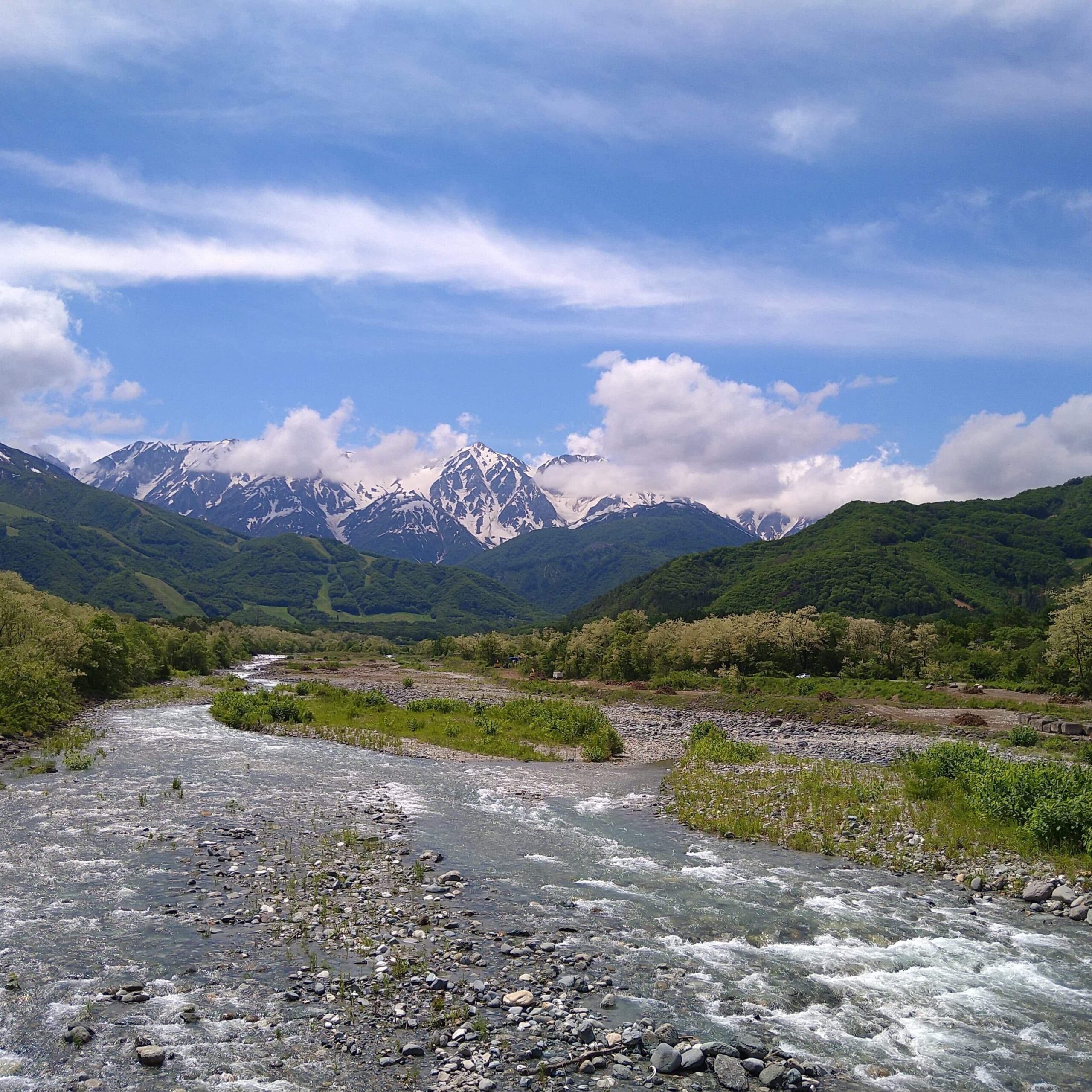 長野県の白馬村